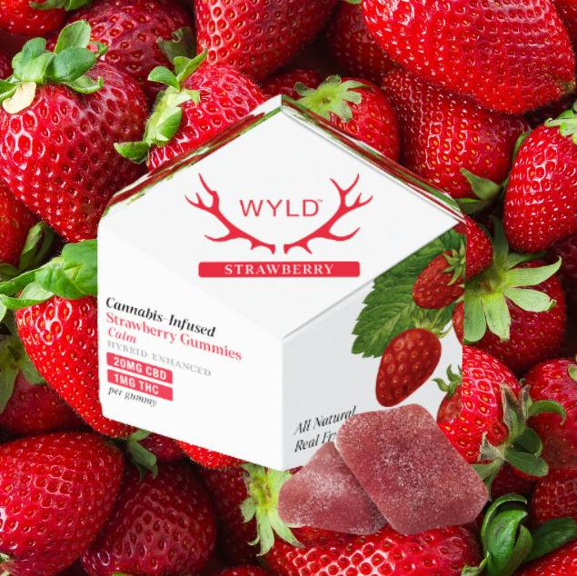 Strawberry | Gummies | 20mg | 20:1 CBD:THC | Hybrid