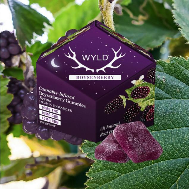 Boysenberry | Gummies | 100mg | 1:1:1 THC:CBD:CBN | Indica