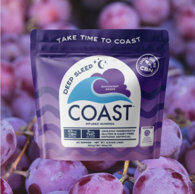 Goodnight Grape - Deep Sleep | Gummies | 100mg | 25:5 CBN:THC | Indica