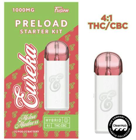 Melon Madness | 4:1 THC/CBC | 1g | RTU Disposable