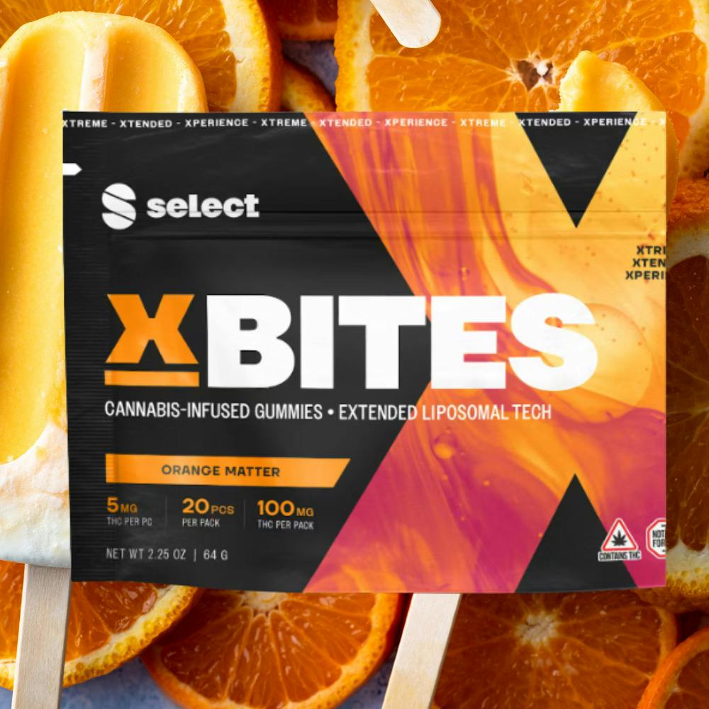 Orange Matter X-Bites | Gummies | 100mg | Hybrid