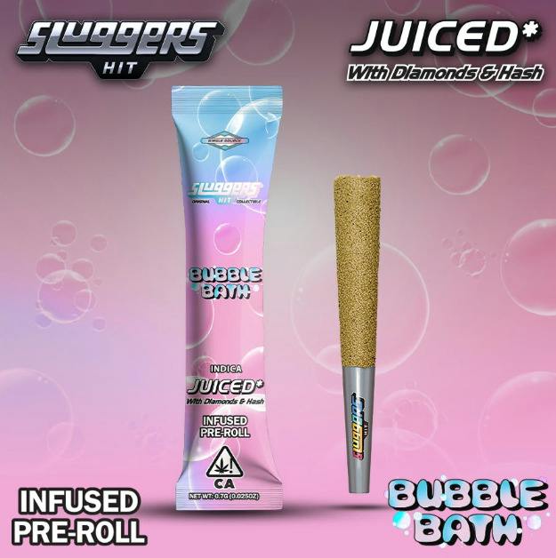 Bubble Bath | 0.7g | Infused Pre-Roll