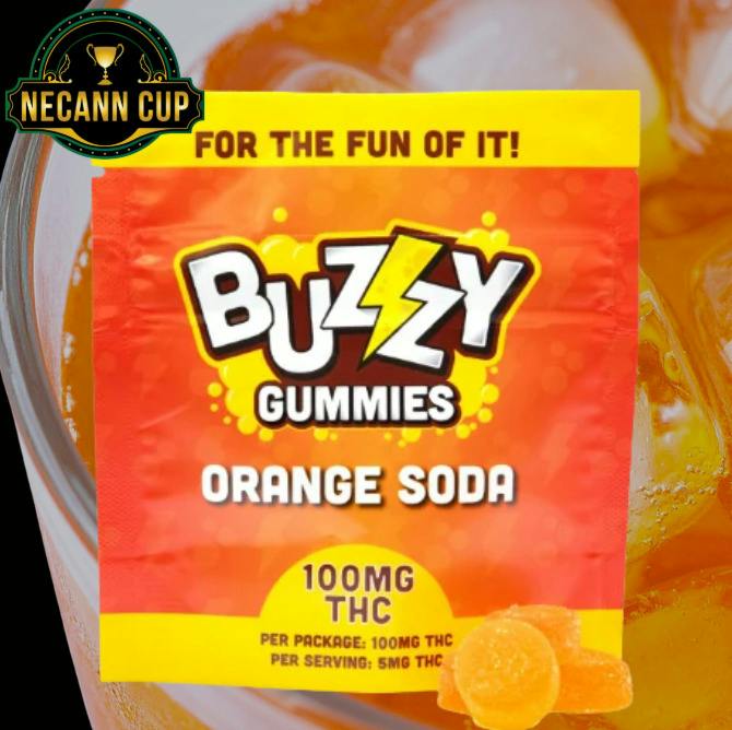 Orange Soda (Award Winning) | Gummies | 100mg | Hybrid