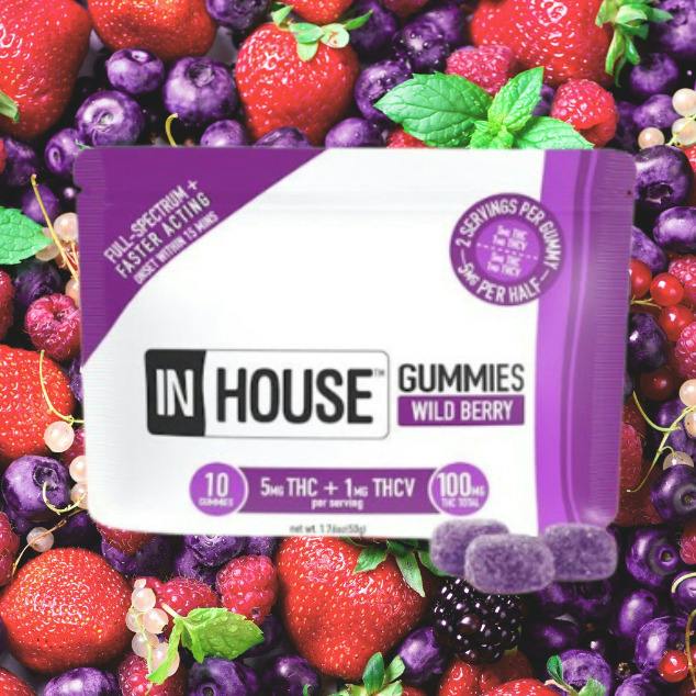 Wild Berry | Fast Acting | Gummies | 100mg | 5:1 THC:THCV