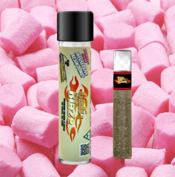 Bubble Gum | 1.2g | Resin Donut Infused Pre-Roll