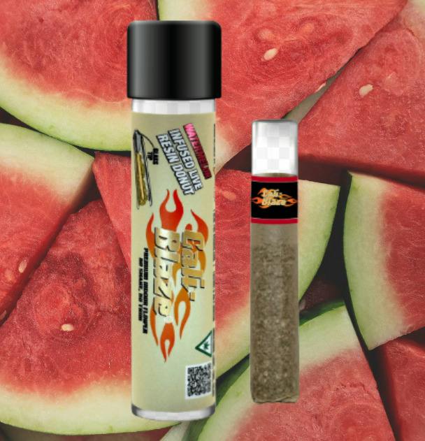 Watermelon | 1.2g | Resin Donut Infused Pre-Roll