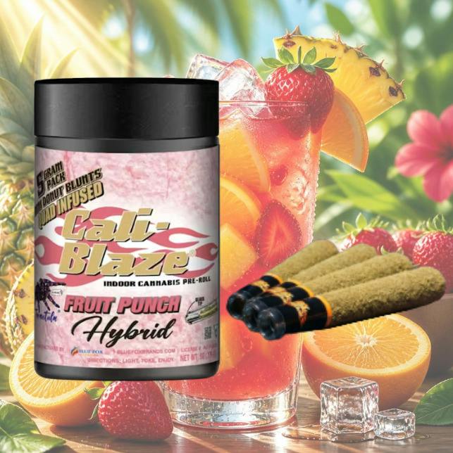 Fruit Punch | 5g | 5pk | Tarantula Infused Blunts