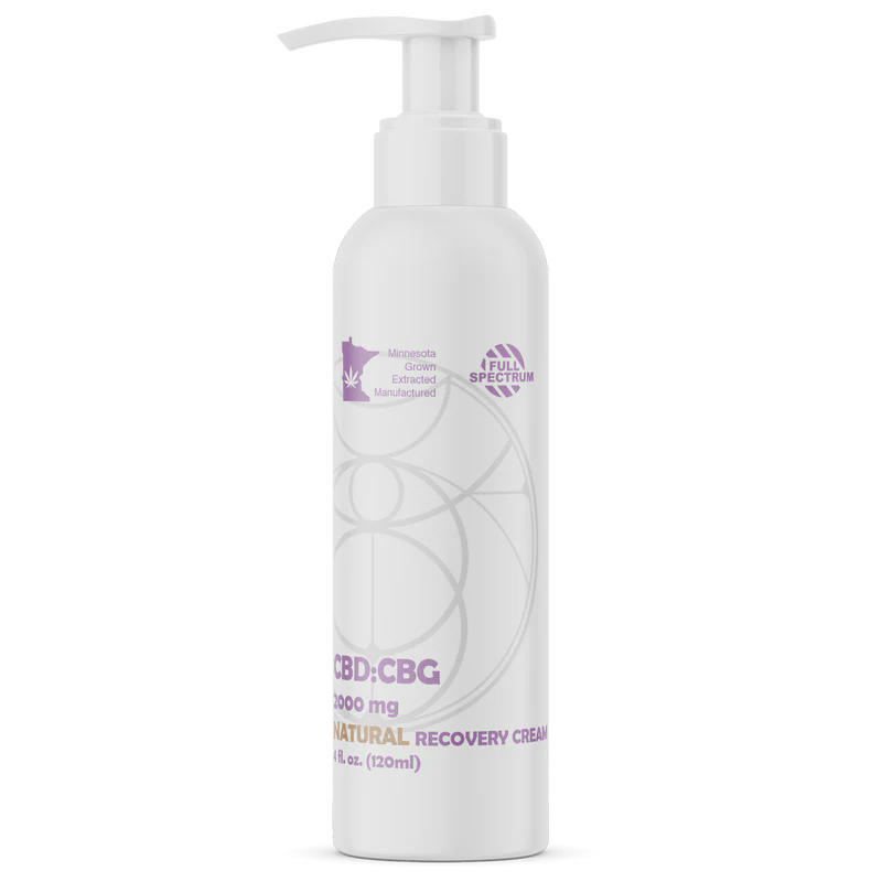 CBD: CBG Recovery Cream Pump