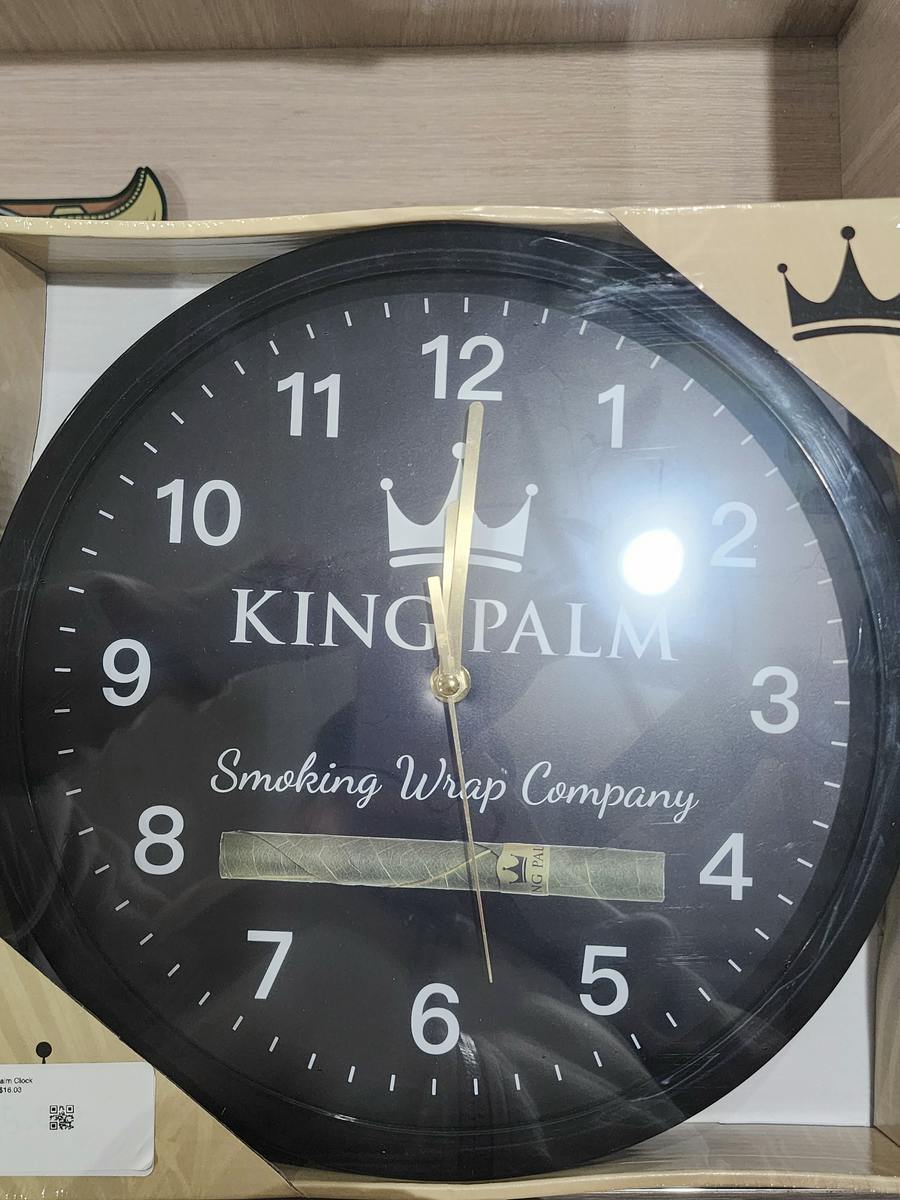 King Palm Clock