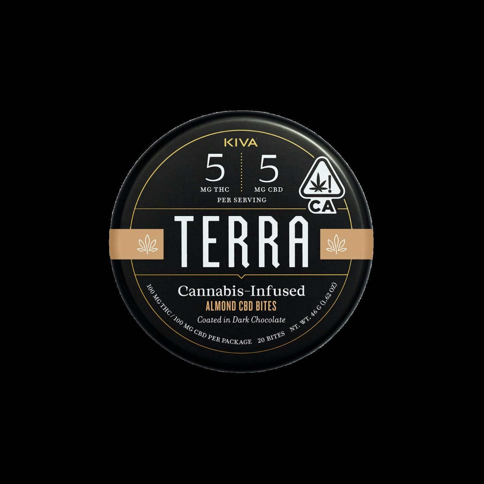 KIVA | TERRA MILK & COOKIES 2:1 | 100MG:50MG | REC