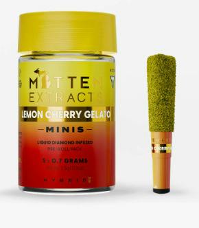 Lemon Cherry Gelato Infused Pre-Rolls 5PK x .7G