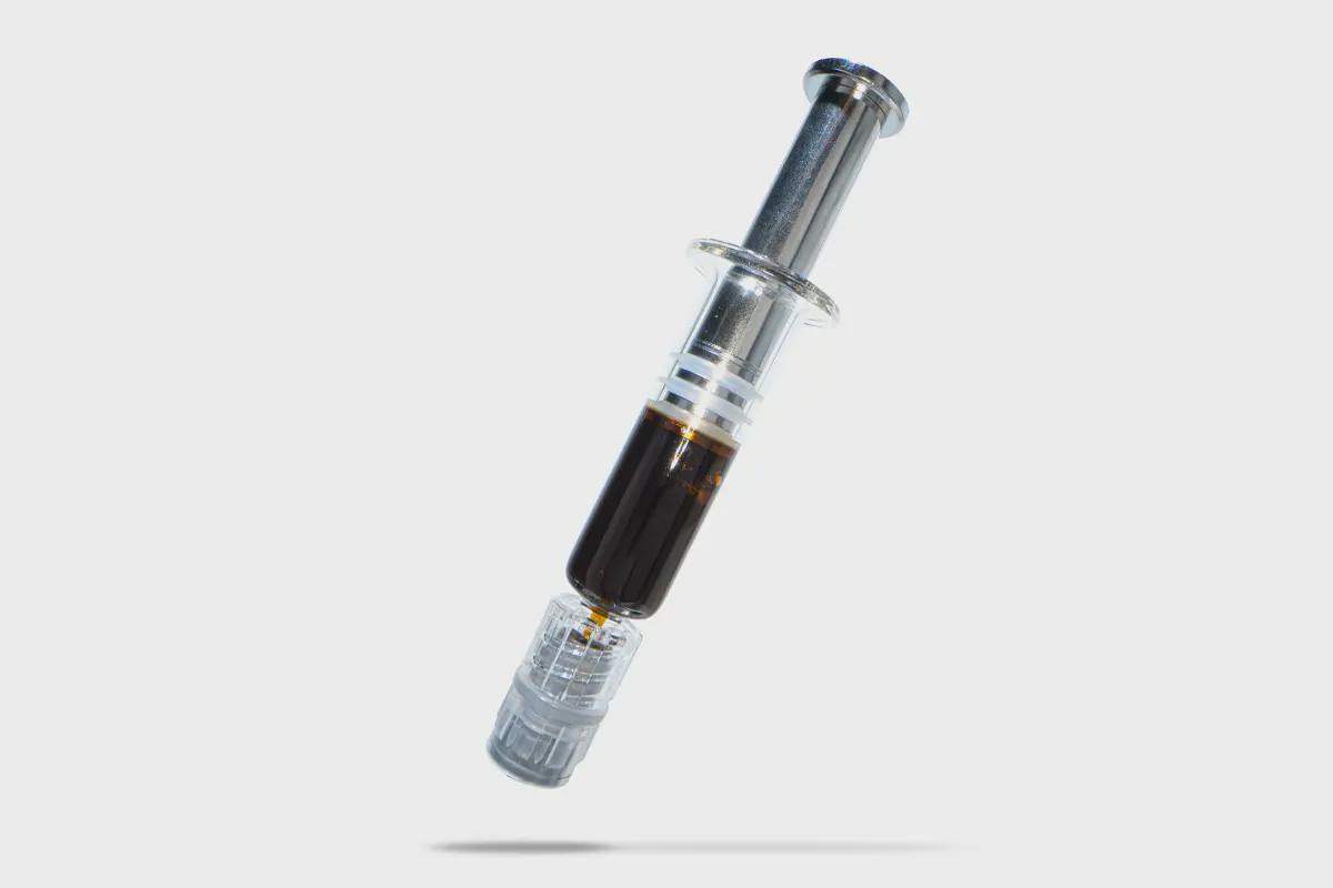 B Side Rick Simpson Oil Syringe