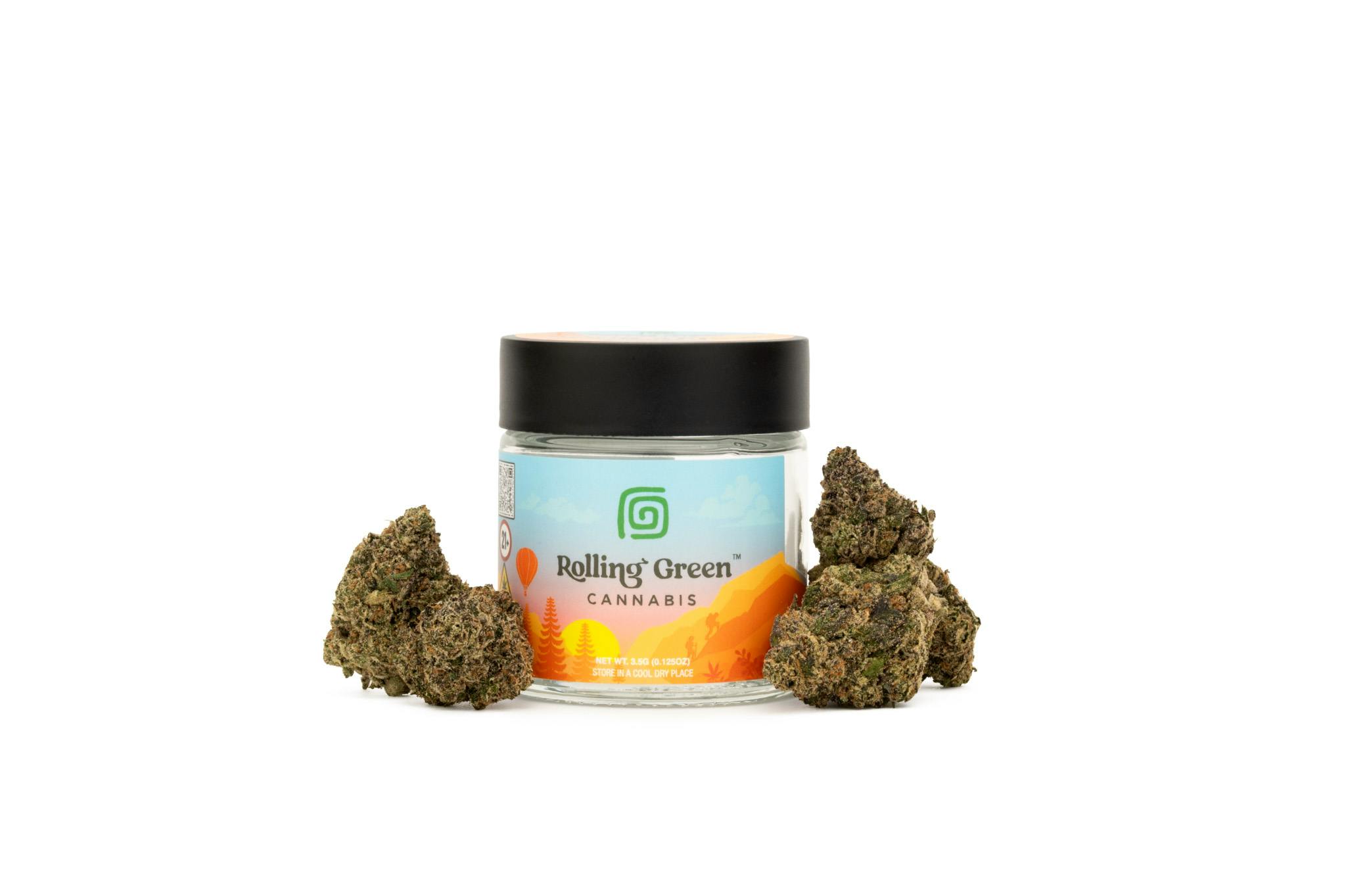 Rolling Green - Flower 3.5g - Sherb Cream Pie