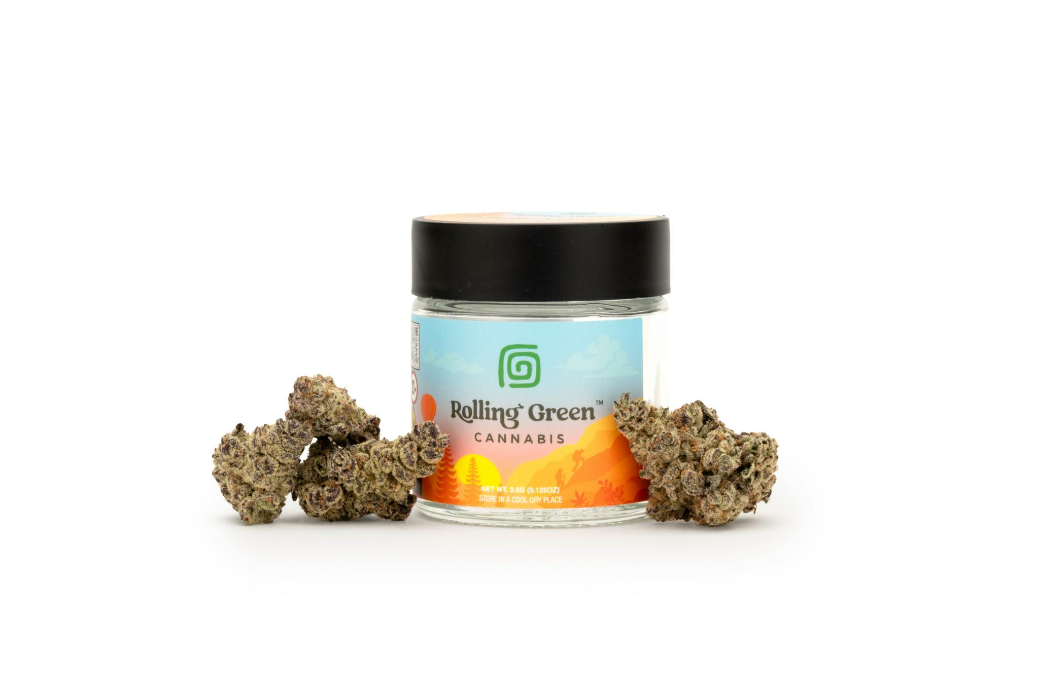 Rolling Green - Flower 3.5g - Dante's Rainbow