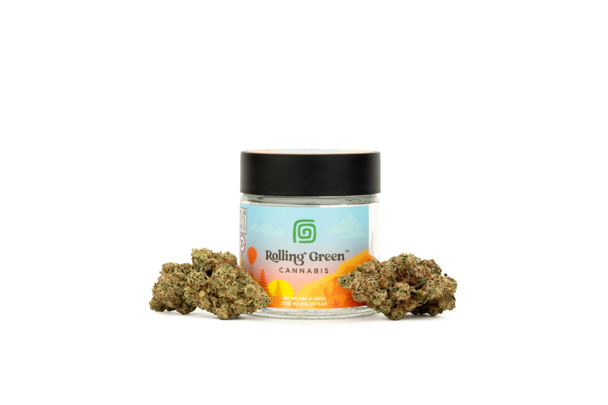 Rolling Green - Flower 3.5g - Alien Pebble OG