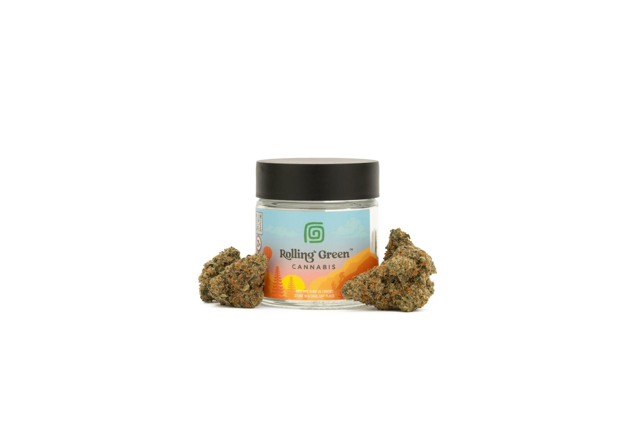 Rolling Green - Flower 3.5g - Orange Jam