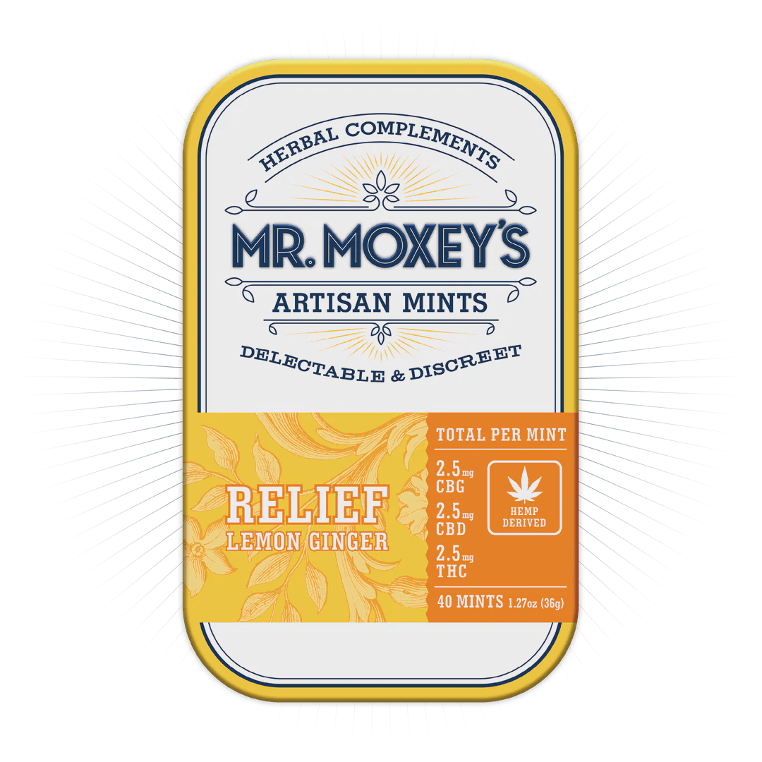 Mrmoxeys Mints Relief Lemon Ginger
