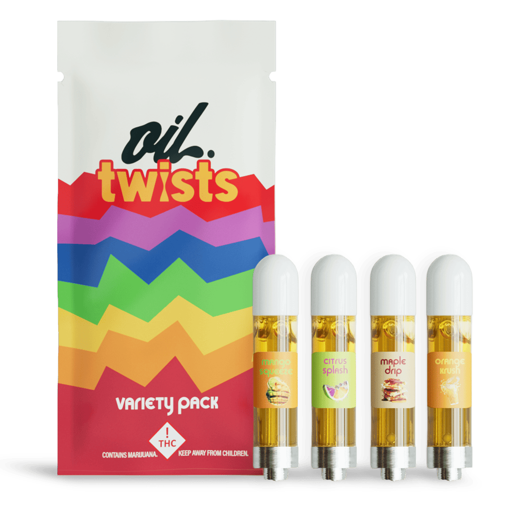 Oil Twist - Variety Pack #3 (4 Pack) - Cartridges - 4000mg