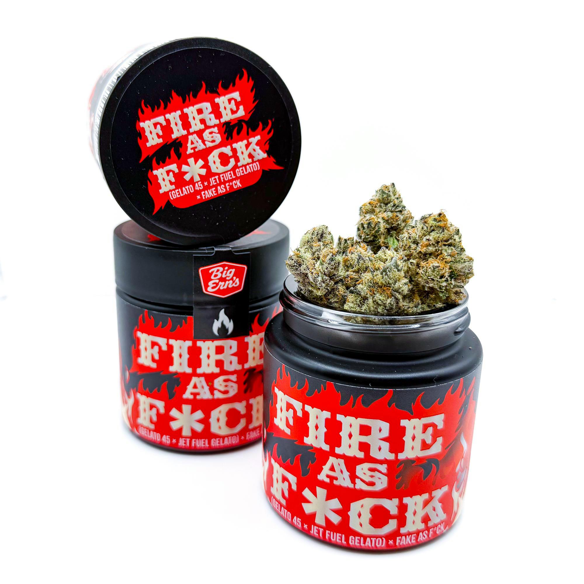 Big Ern's - Fire As A F*@k - Pre Packaged 1/8th - 3.5 grams