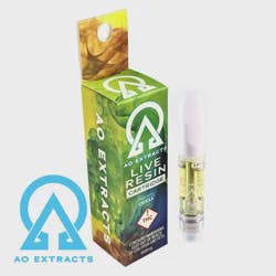 AO Extracts - Fruit Stripe - Live Resin Cartridge - 1000 mg