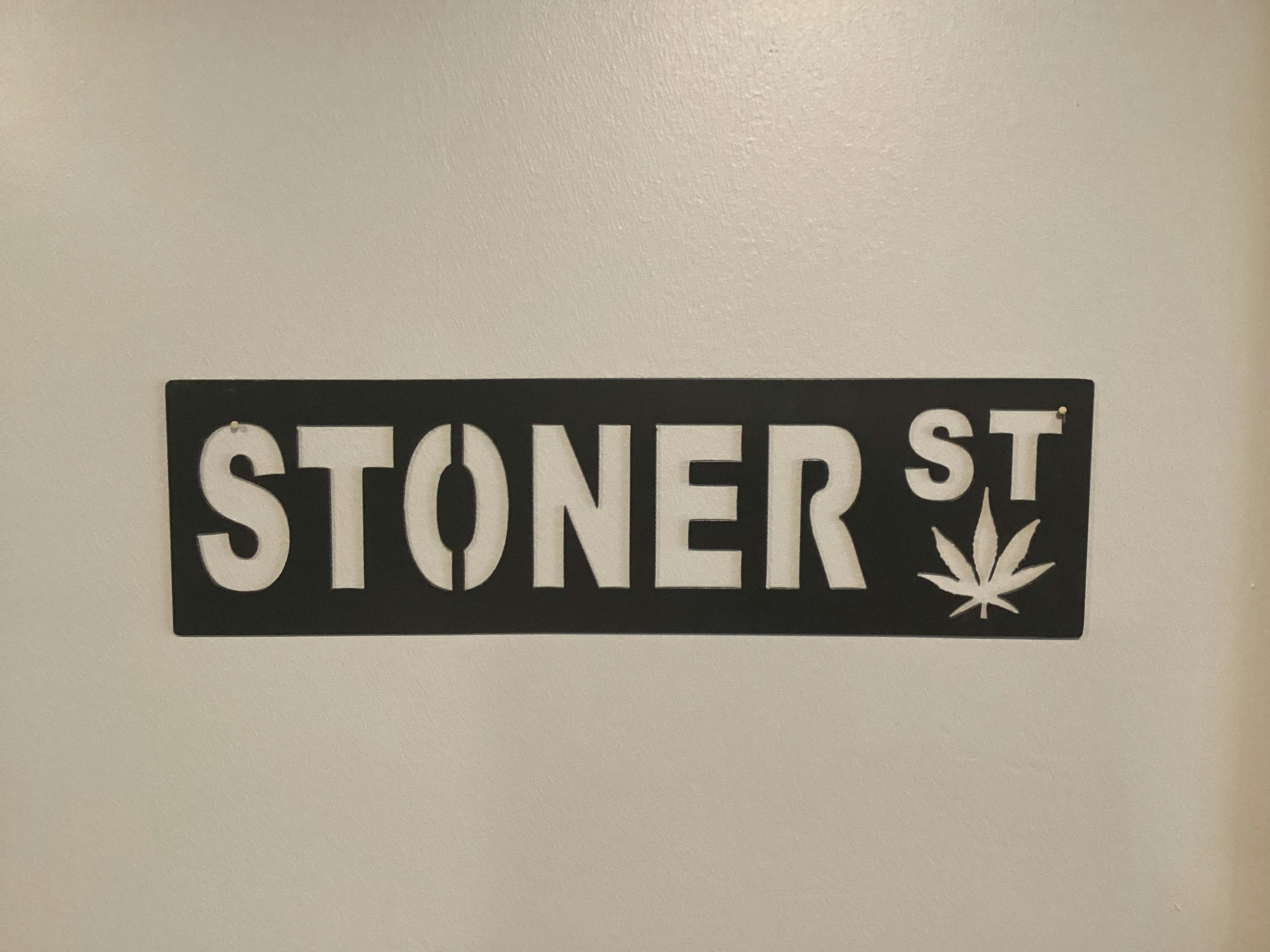 Stoner Street Sign - Stoner Street Sign