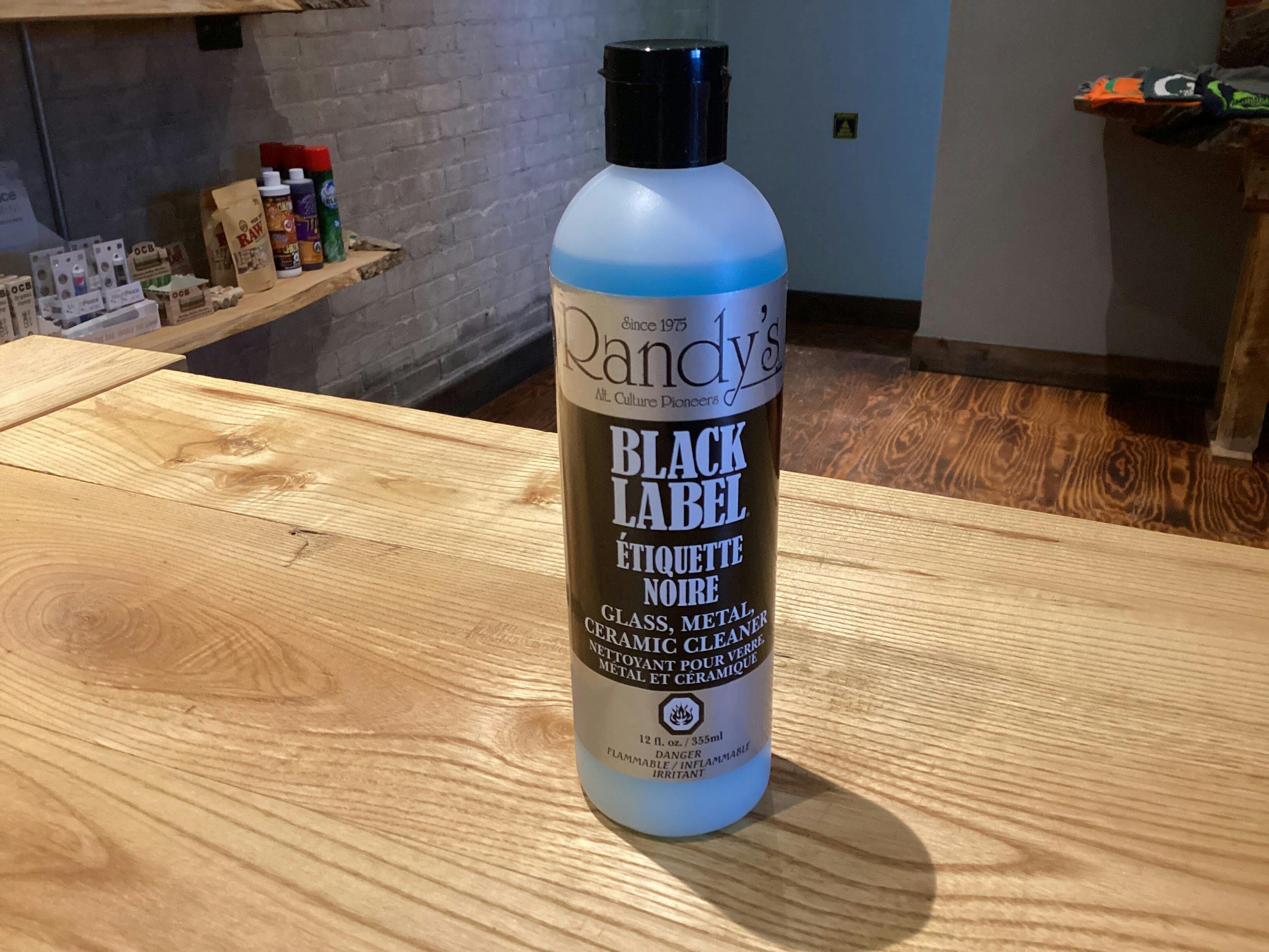 Randy's Black Label Glass Cleaner 12oz - Randy's Black Label Glass Cleaner 12oz