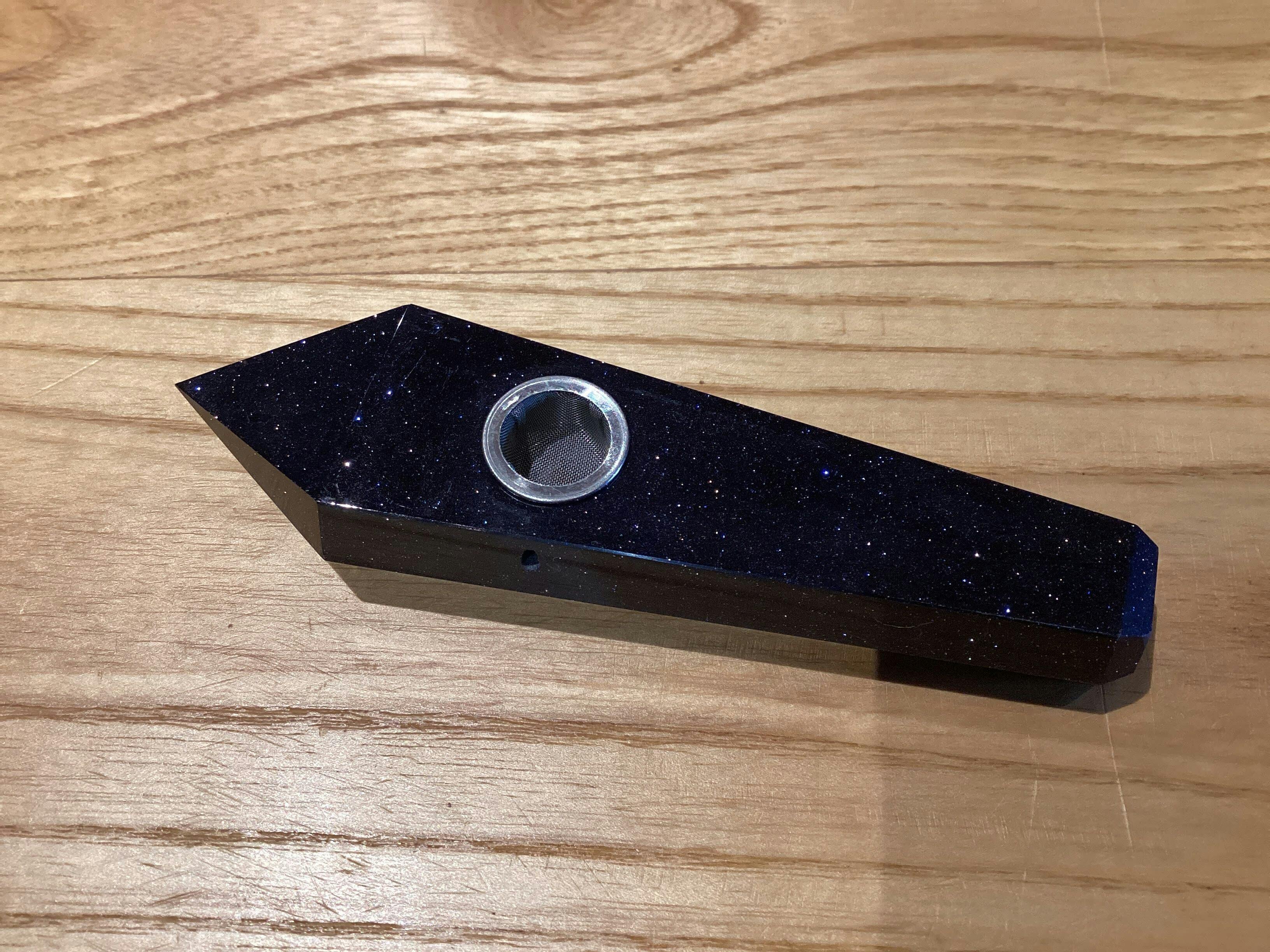 Crystal pipe Blue Sandstone - Crystal pipe Blue Sandstone