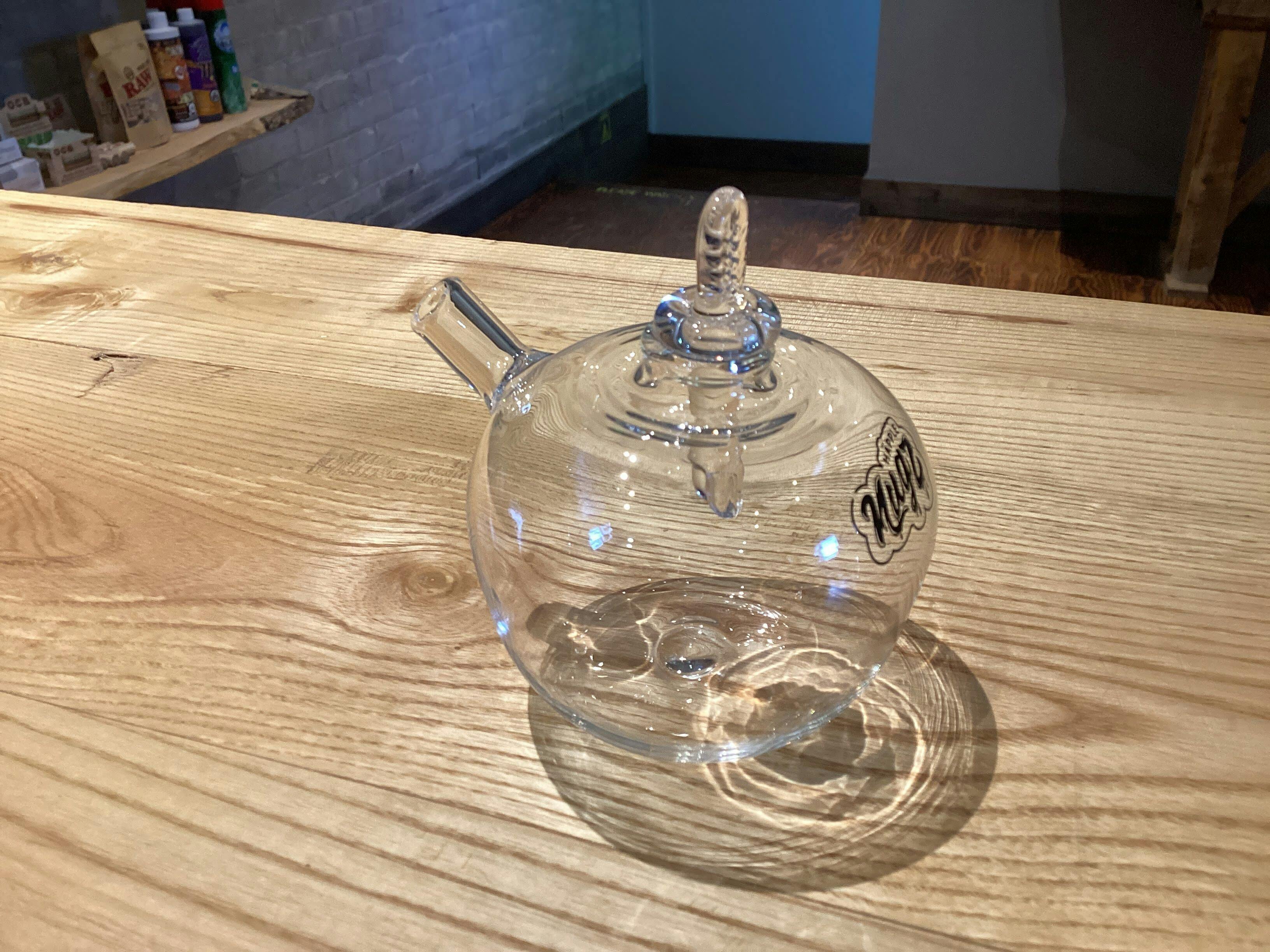 Nugz Happle Glass Hash Rig - Nugz Happle Glass Hash Rig
