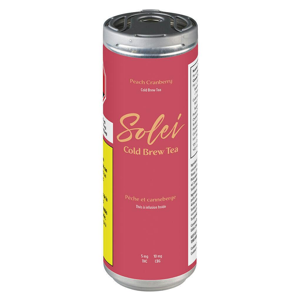Peach Cranberry Cold Brew Tea 355ml - Peach Cranberry Cold Brew Tea 355ml Beverages