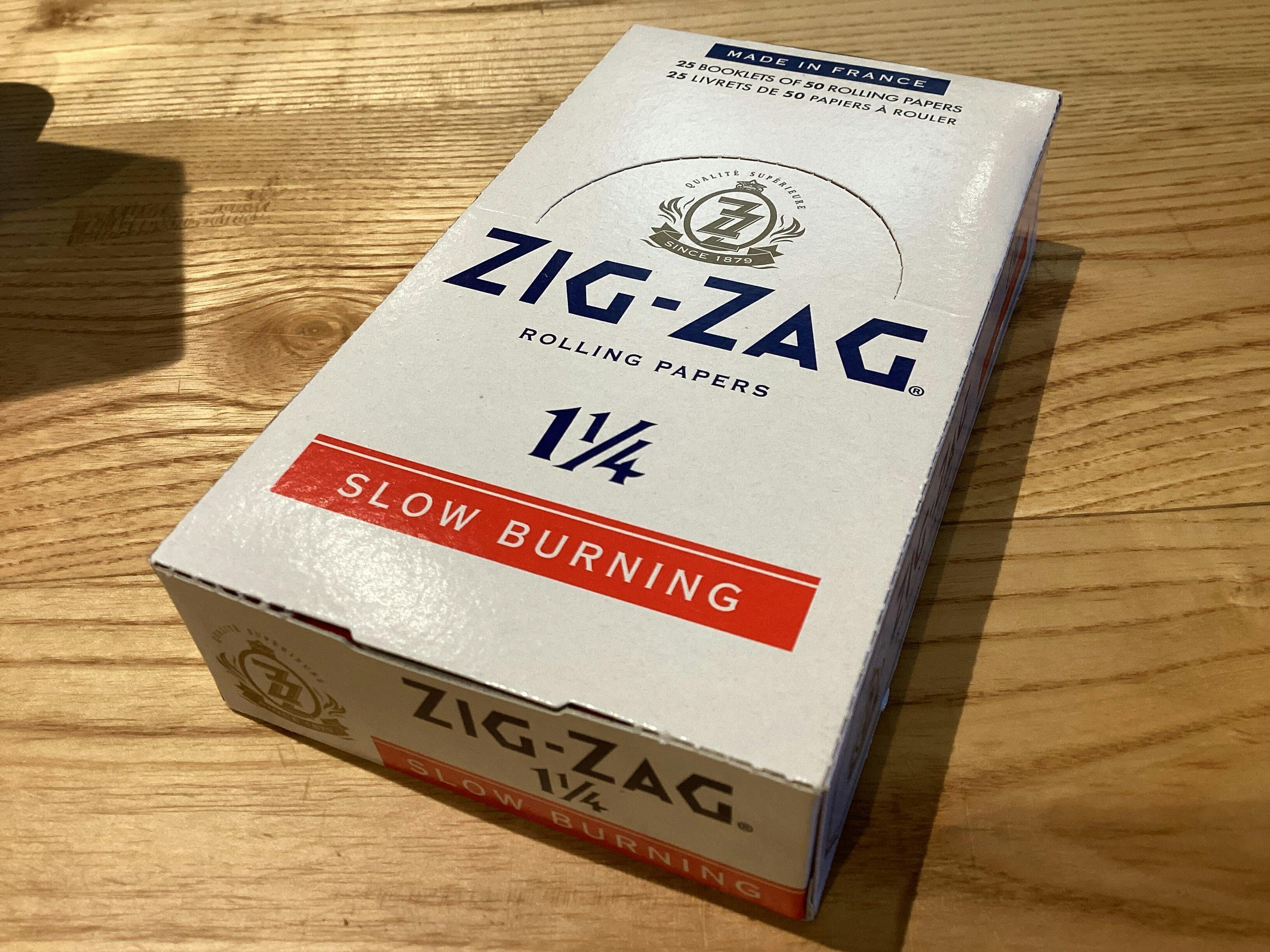 Zig Zag White 1.25 - Zig Zag White 1.25