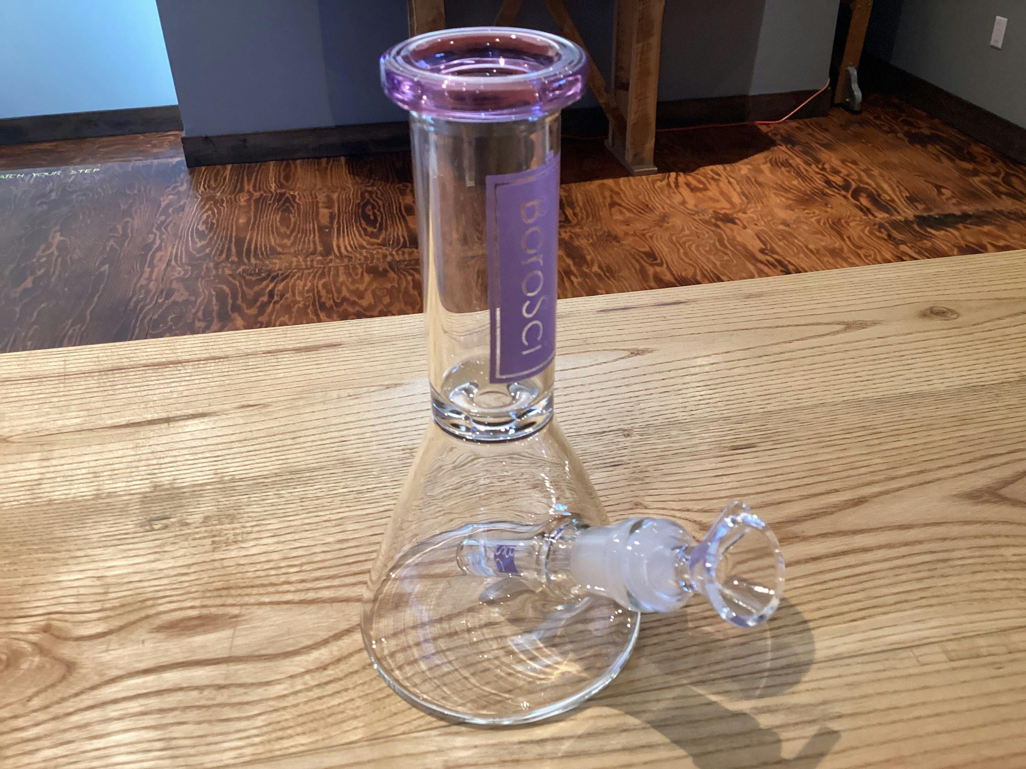 Glass Bong BoroSci 8" - Glass Bong BoroSci 8"