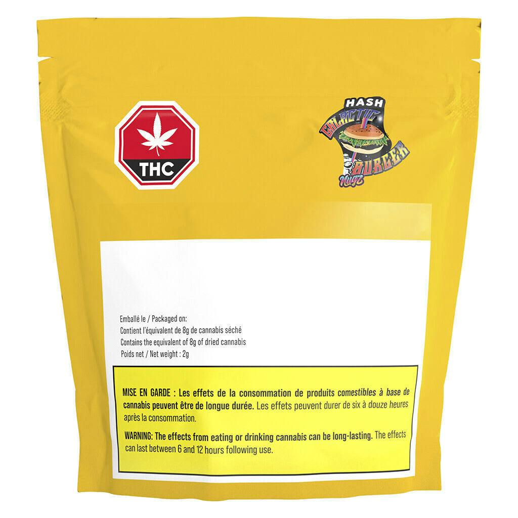 Galactic Burger Old School Hash 2g - Galactic Burger Old School Hash 2g Hash and Kief