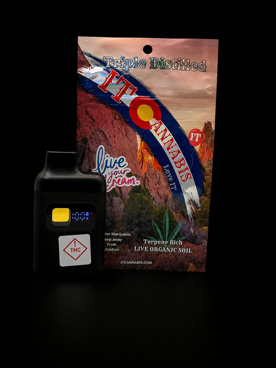 IT Cannabis | Atomic Pop | Distillate Disposable 5g