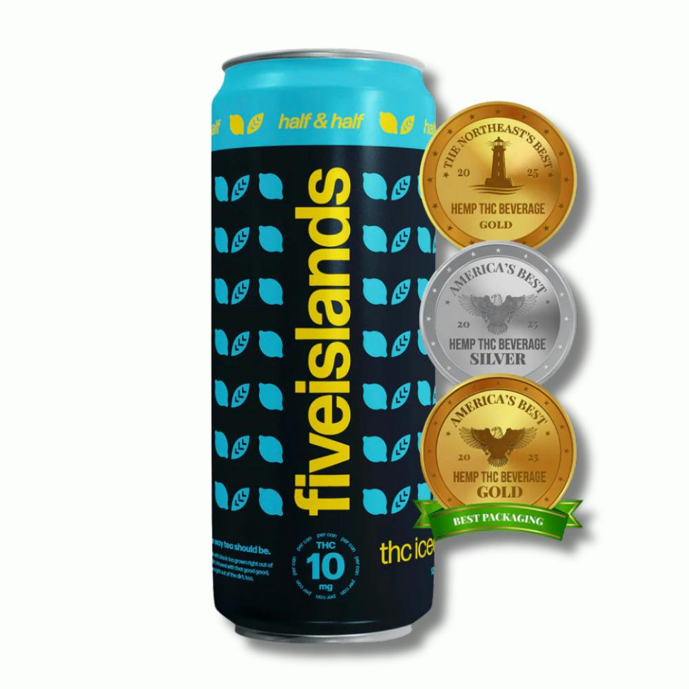 Iced Tea - Half & Half - 10mg - Five Islands at HIGHLY Recreational Dispensary (Adult use 21+) - Brunswick