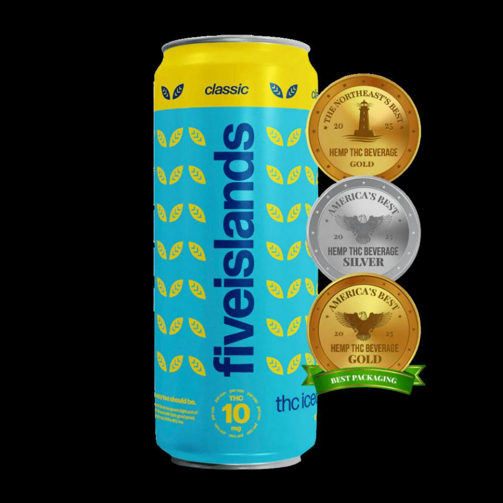 Iced Tea - Classic - 10mg - Five Islands at HIGHLY Recreational Dispensary (Adult use 21+) - Lewiston