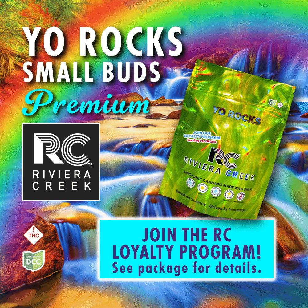 Riviera Creek - YO Rocks Small Buds