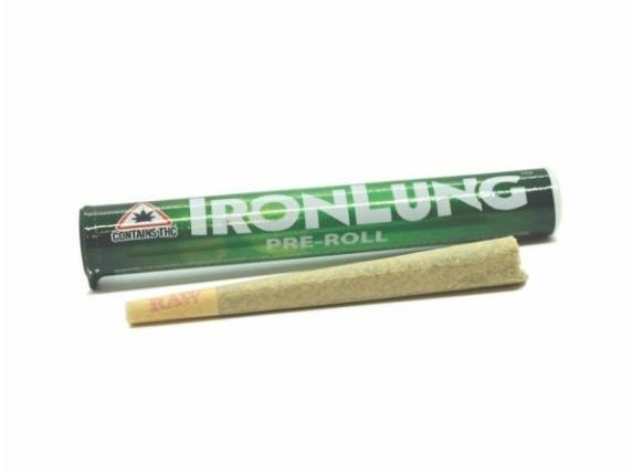 London Pound Cake with Strawberry Shortcake Infused Pre-Roll (1G) at Gas Gas Medical
