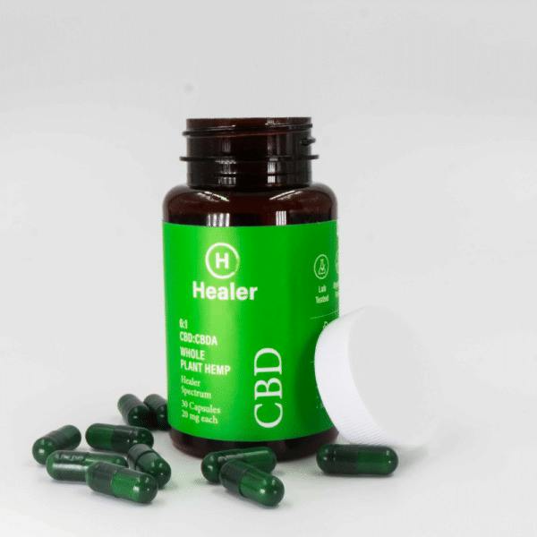 Healer - CBDA Capsules 300mg 30pk