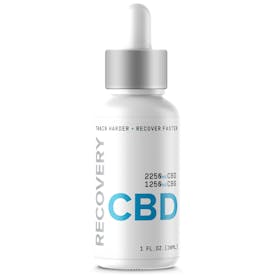 Recovery CBD - Tincture Extra Strength CBG Formula 2250mg CBD, 1250mg CBG