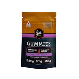 JAR Gummies Hash Rosin - Indica 50mg 20 pk