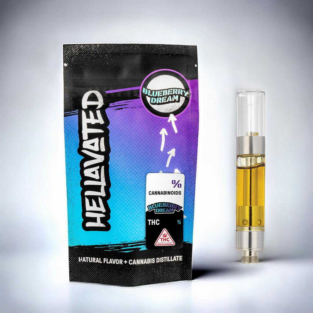 Blueberry Dream 1g Hellavated Cart