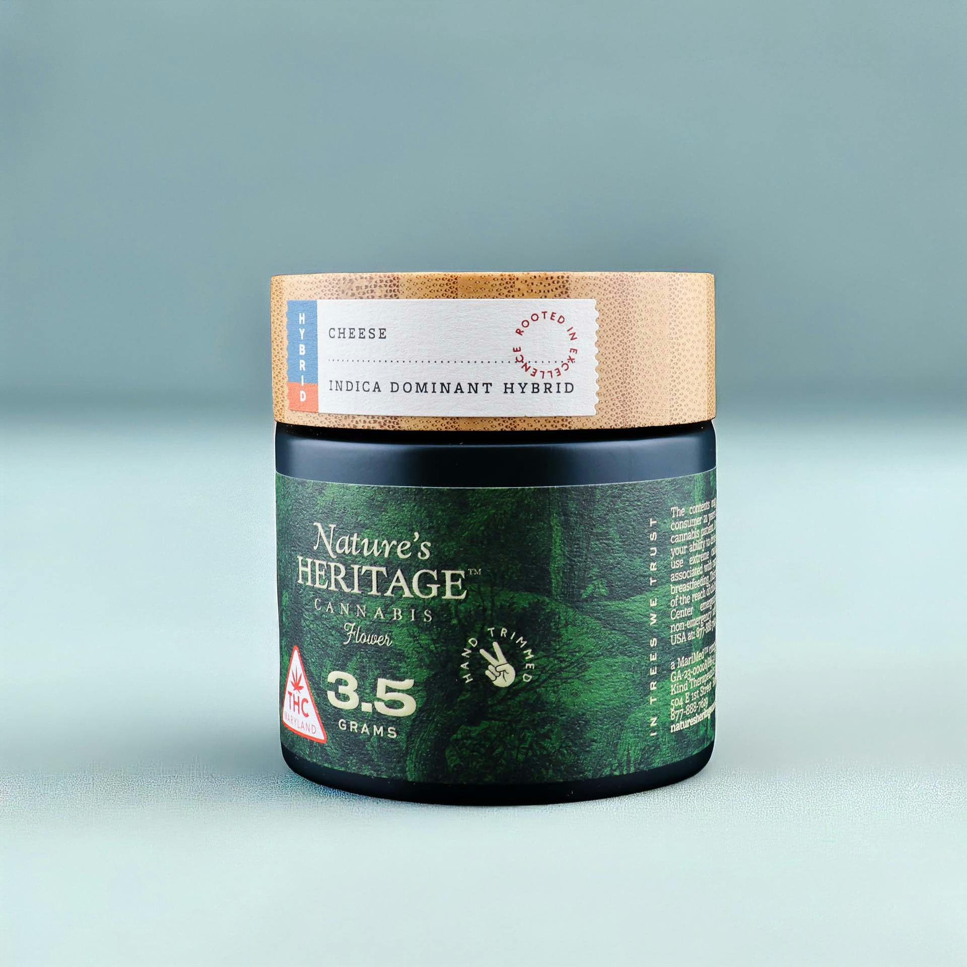 Cheese 3.5g Nature's Heritage PrePack Flower