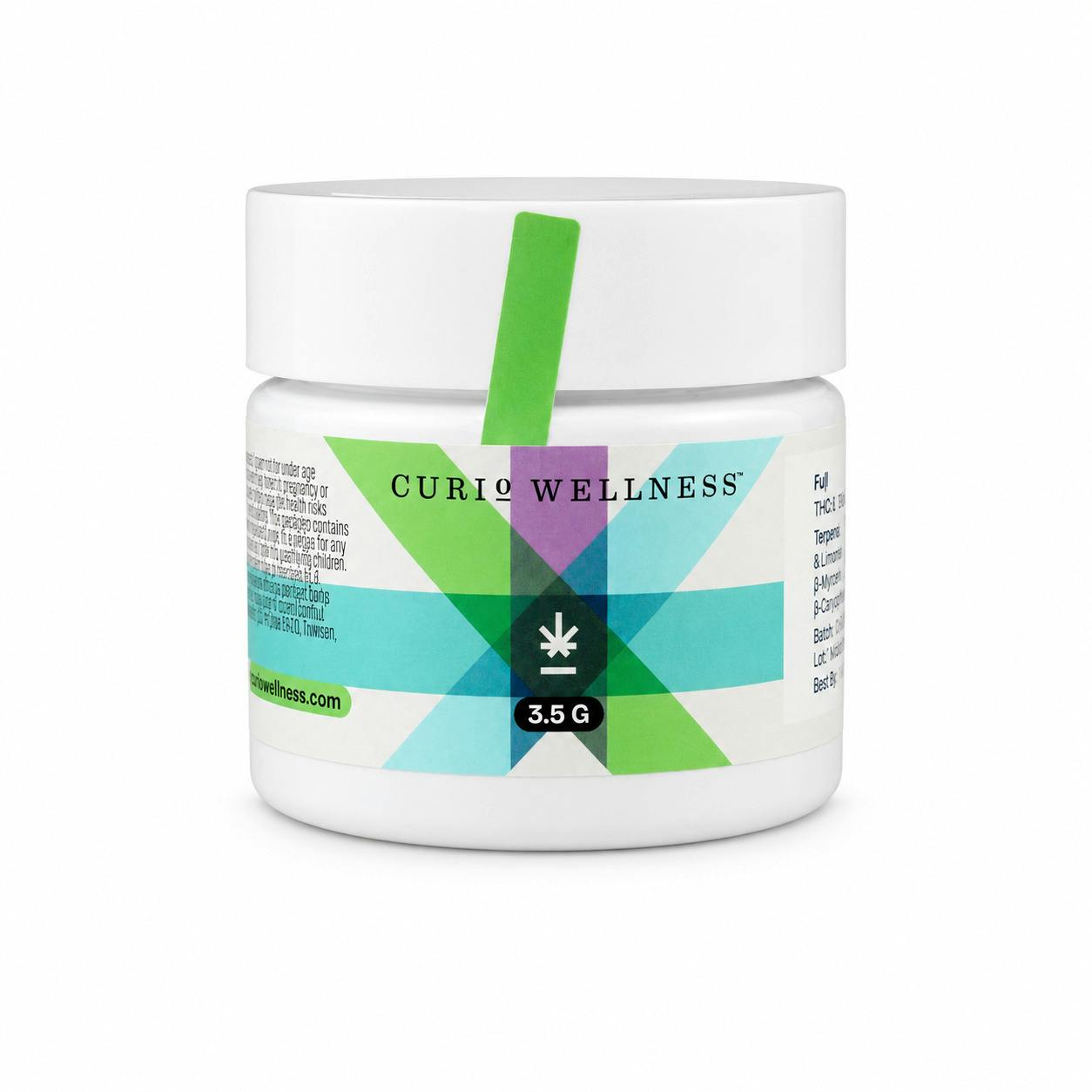 Green Diesel 3.5g Curio PrePacked Exclusive Flower