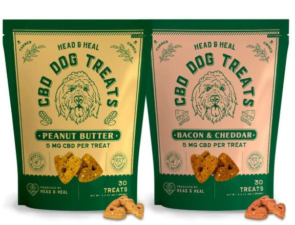 Head and Heal CBD Pet Treat Bacon Flavor 5mg 30 ct