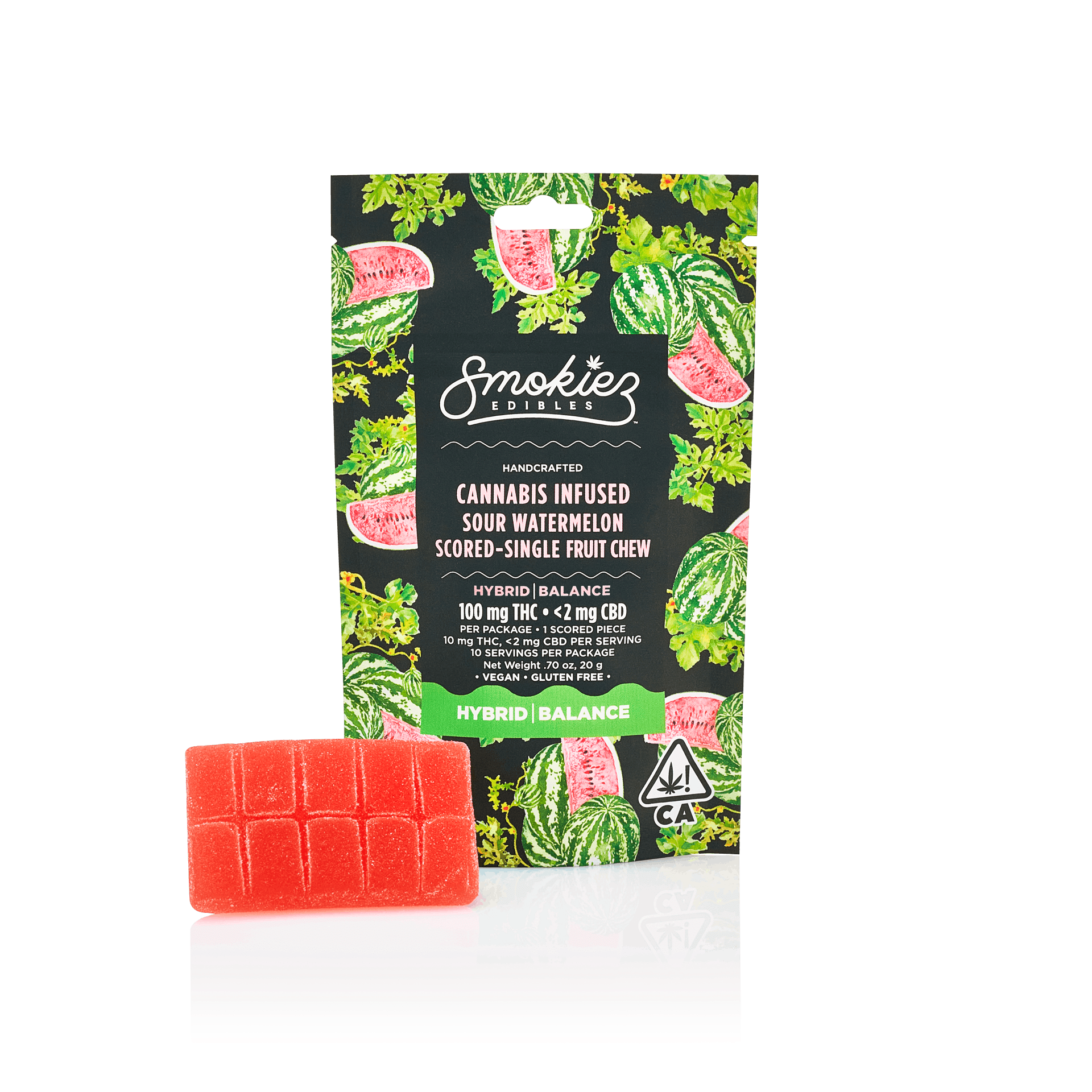 Smokiez Edibles — Sour Watermelon Fruit Chew
