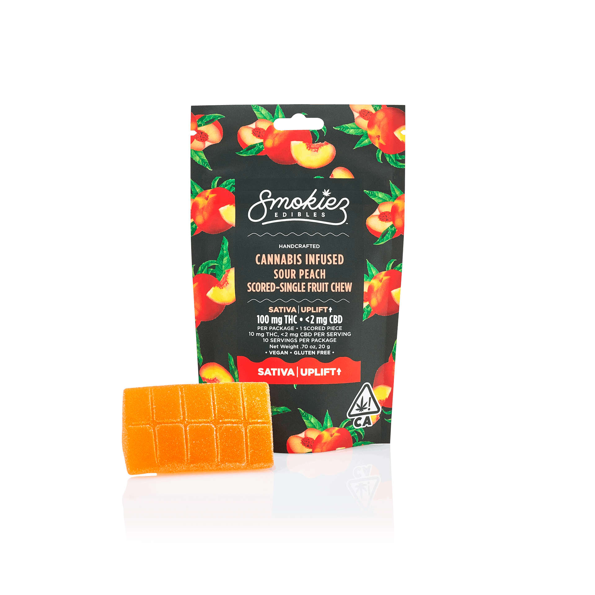 Smokiez Edibles — Sour Peach Fruit Chew