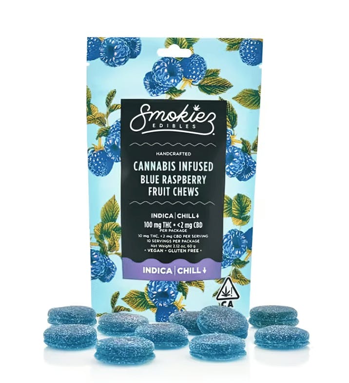 Smokiez Edibles — Blue Raspberry Fruit Chews
