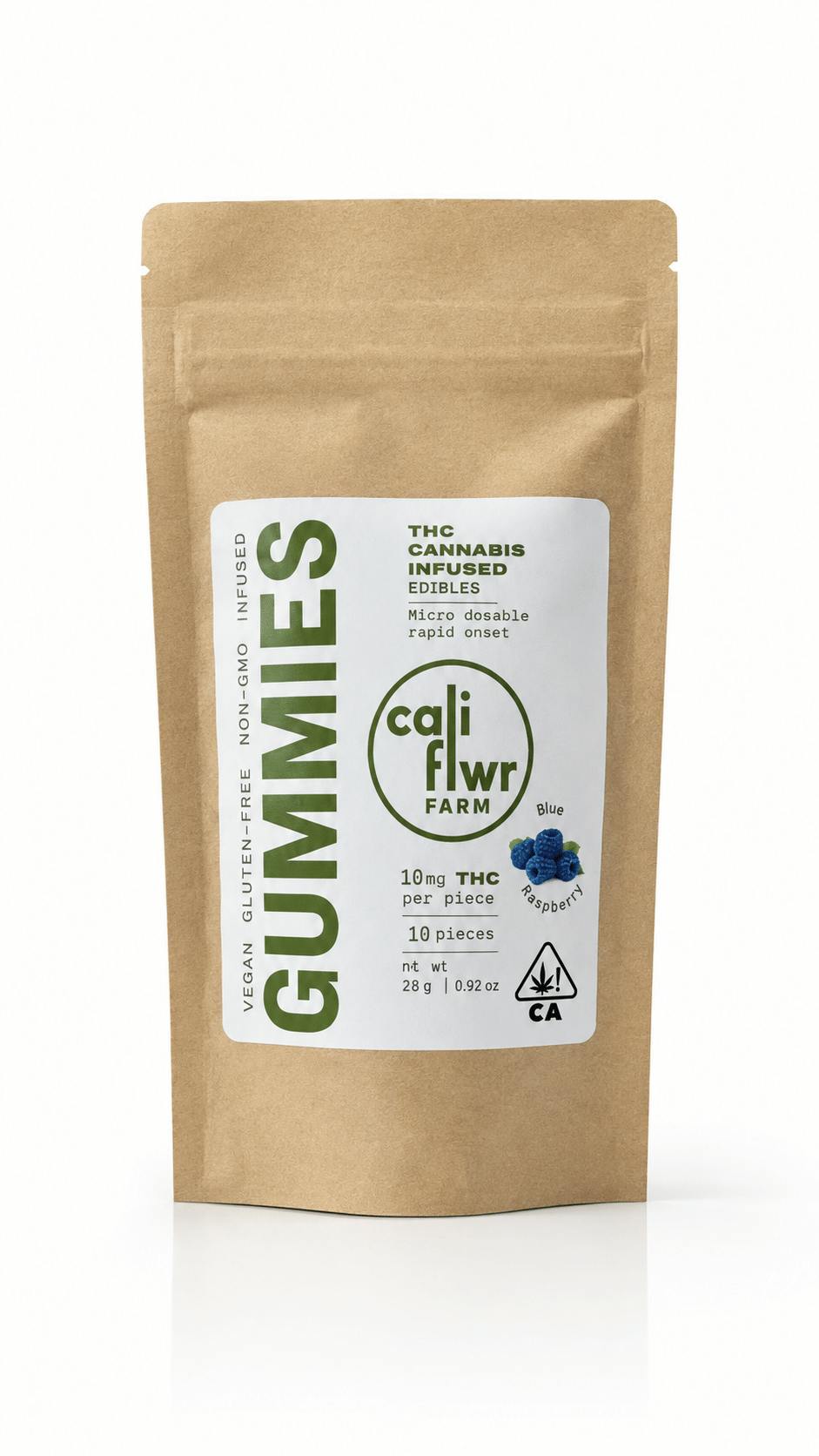 Cali Flwr Farm 2.6g Gummies - Blue Raspberry