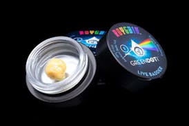 GREEN DOT - Black Label Live Badder 1g - ROYGBIV Blue