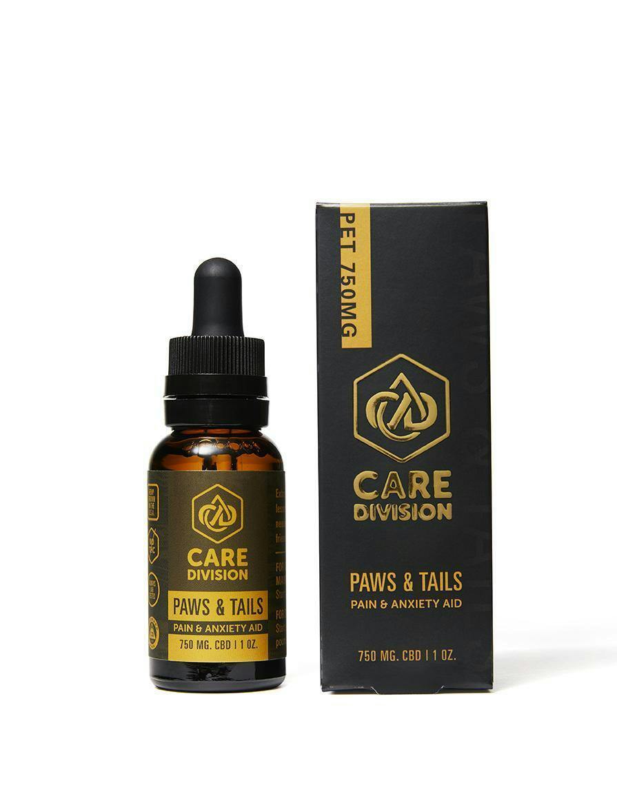 CARE DIVISION - Pet Tincture 750mg - Paws & Tails [MED]